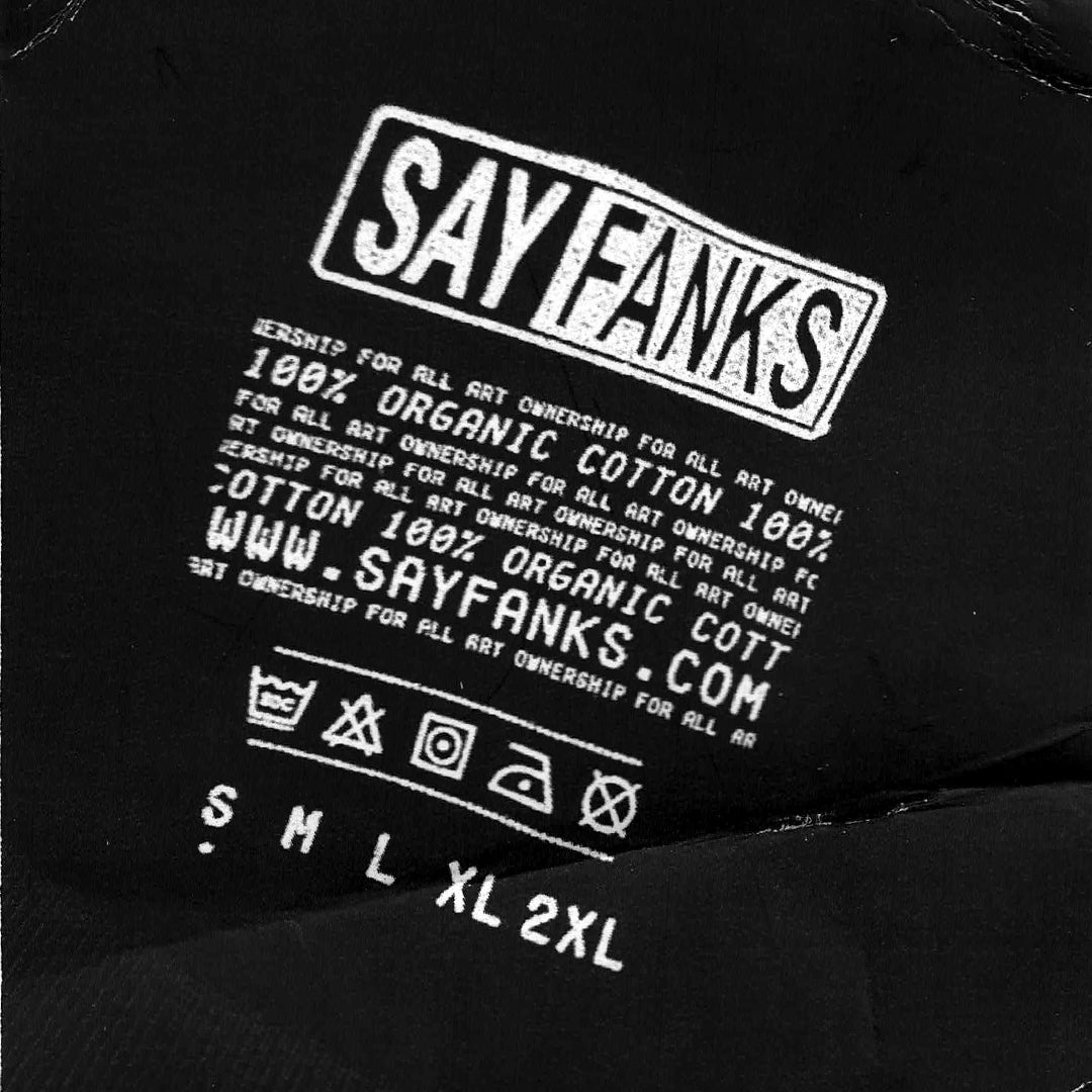 SAY FANKS DRIP TEE