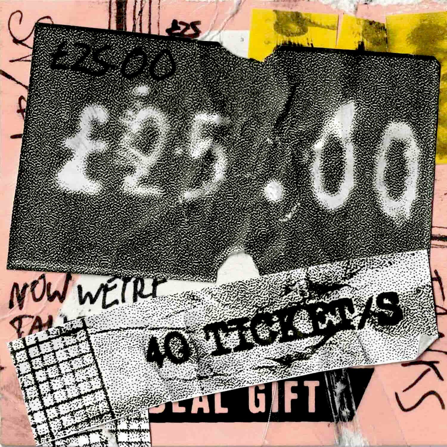 FORTY ENTRIES TO WIN A GENUINE BANKSY CANVAS